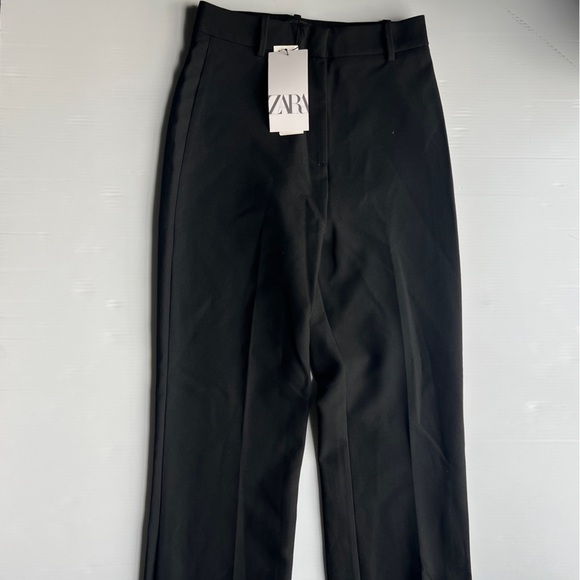 ZARA STRAIGHT SLIT PANTS | 1478/028/800 - Picture 1 of 12